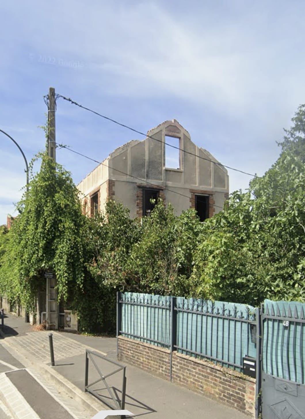 Maison Béranger après l’incendie