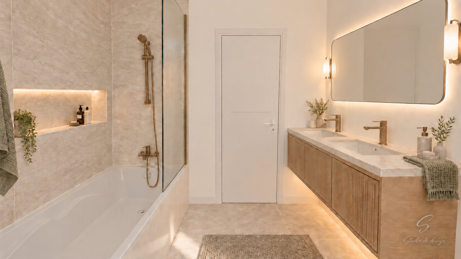 Salle d'eau du premier étage