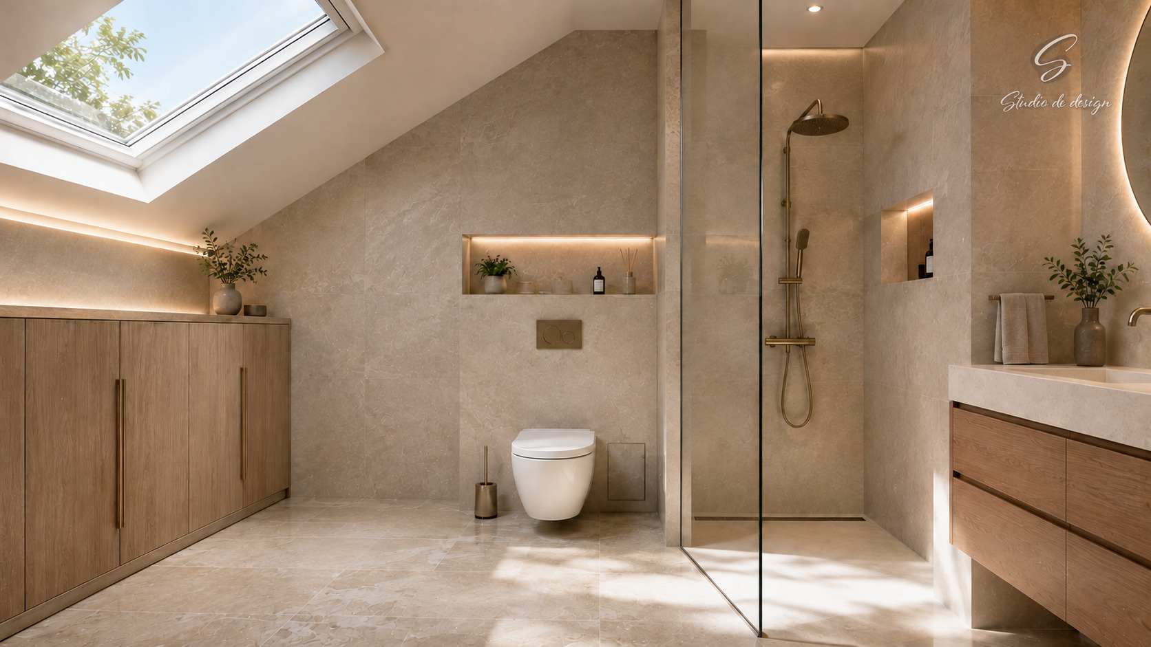 Salle d'eau du premier étage